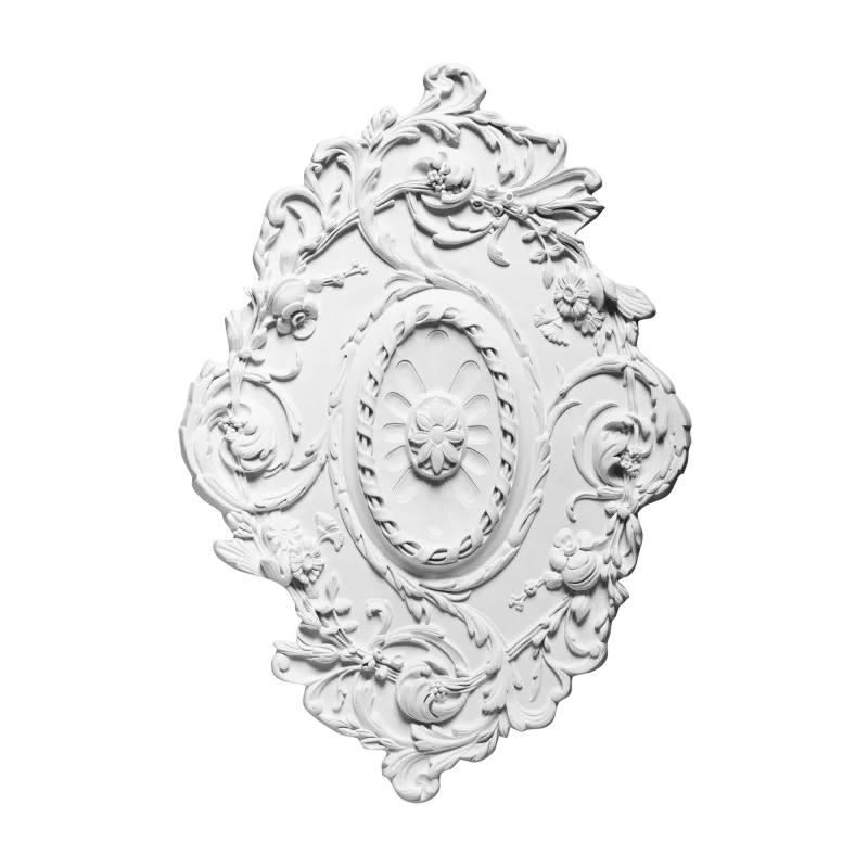 Rozetă decorativă R22 — 77,5 x 53 cm, model oval clasic - Image 1