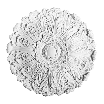 Rozetă decorativă R27, frunze de acant, 75×4,5 cm