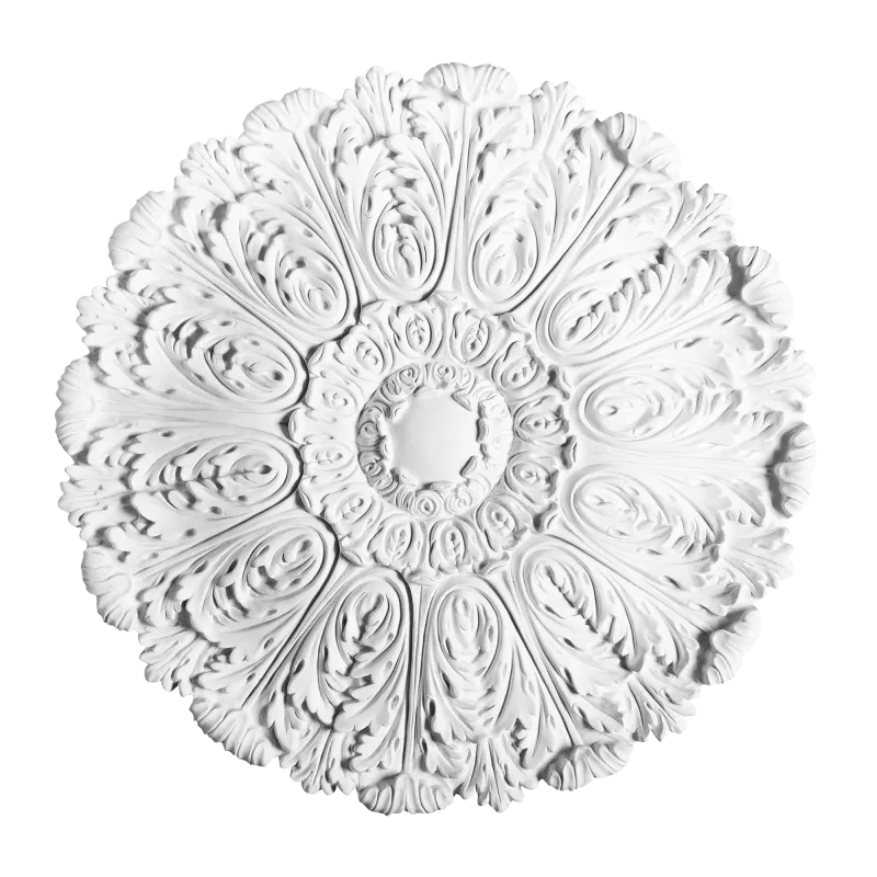 Rozetă decorativă R27, frunze de acant, 75×4,5 cm - Image 2