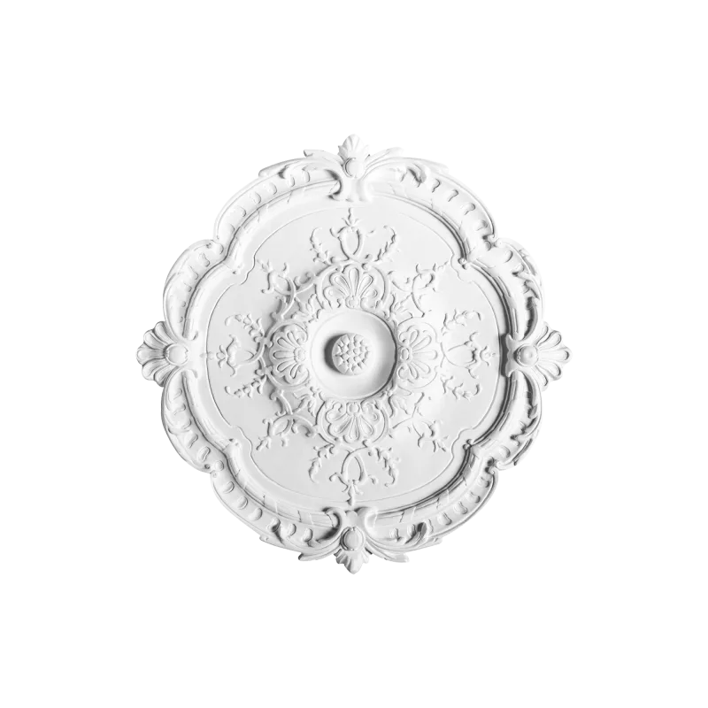 Rozetă decorativă R31, ornamentație clasică, 38,5×2,7 cm - Image 1