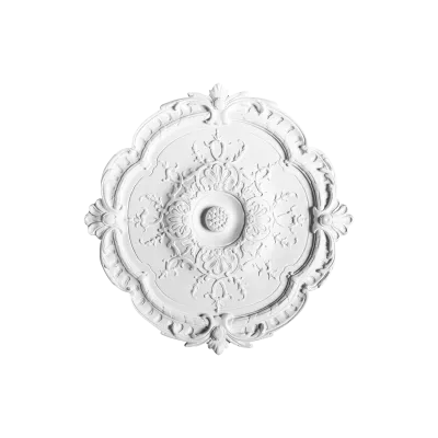 Rozetă decorativă R31, ornamentație clasică, 38,5×2,7 cm