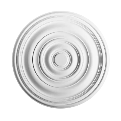 Rozetă decorativă R40 — 74,5 cm, model cercuri concentrice