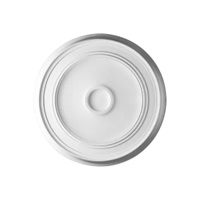 Rozetă decorativă R76, cercuri concentrice, 62×4,1 cm