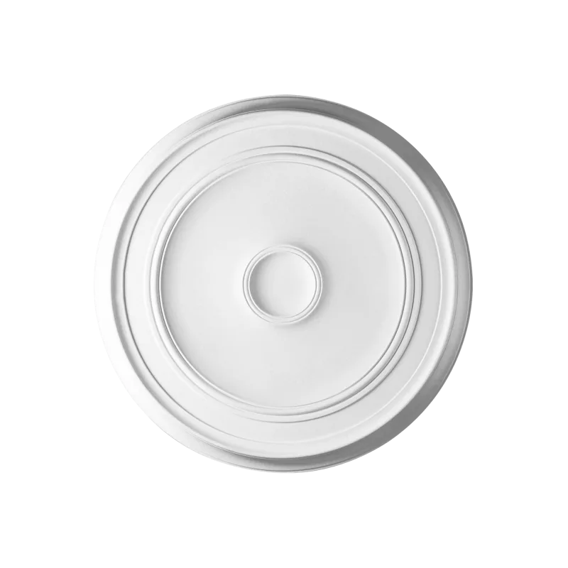 Rozetă decorativă R76, cercuri concentrice, 62×4,1 cm - Image 2