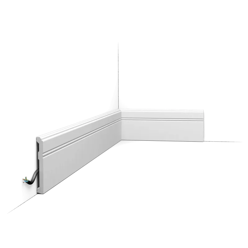 Plintă decorativă SX105 cu caneluri, 11 cm înălțime - Image 1