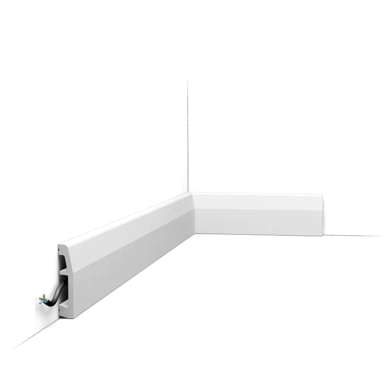 Plintă decorativă SX125, minimalistă, 6,9 cm înălțime - Image 1