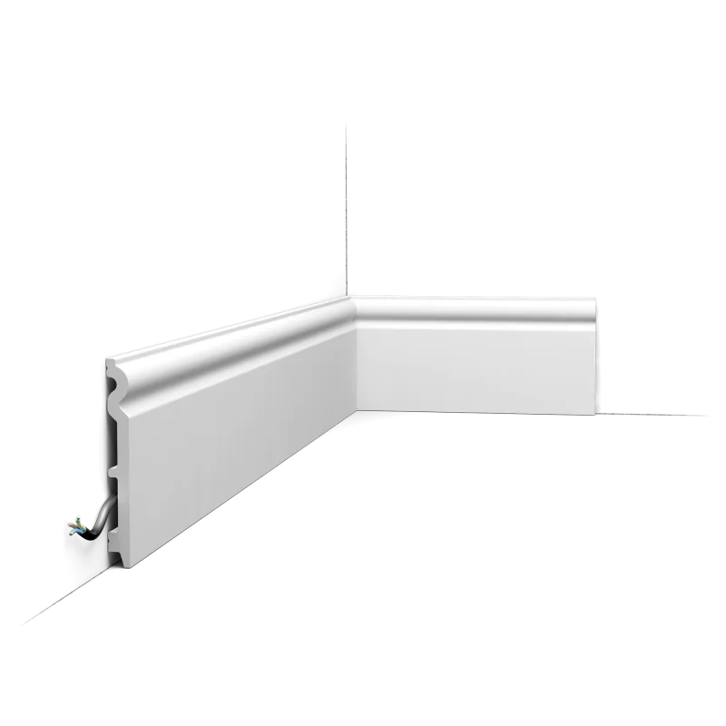 Plintă decorativă SX138, rotunjită, 13,8 cm înălțime - Image 1