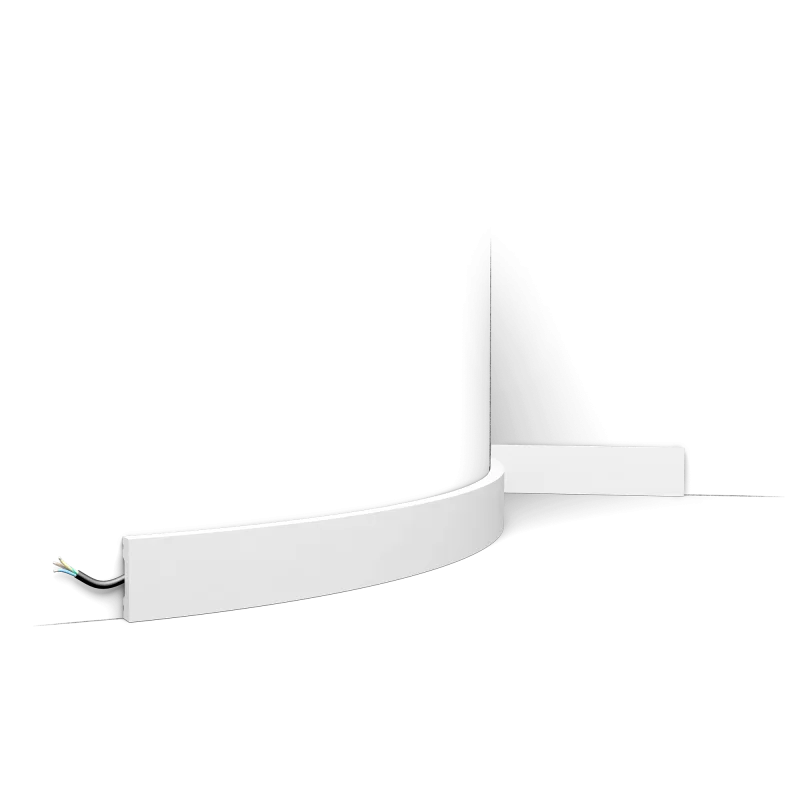 Plintă decorativă SX162 SQUARE — cea mai simplă plintă, 4 cm - Image 6