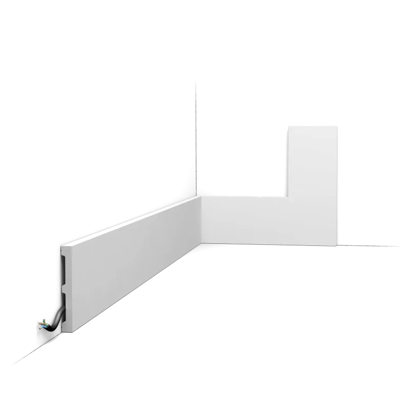 Plintă decorativă SX163 SQUARE, 10,1 x 1,3 cm, disponibilă și flexibilă - Image 1