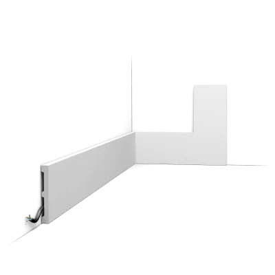 Plintă decorativă SX163 SQUARE, 10,1 x 1,3 cm, disponibilă și flexibilă