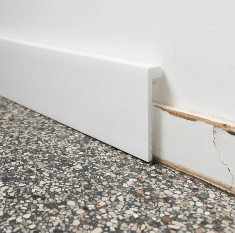 Plintă de acoperire SX171 SQUARE — 200 cm, finisaj alb RAL9003 - Image 8
