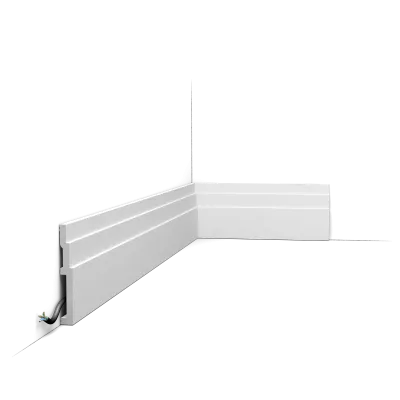 Plintă decorativă SX180 HIGH LINE — 12 cm, disponibilă și în 260 cm