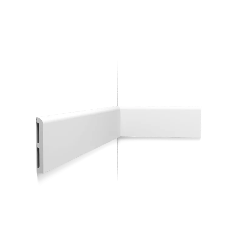 Plintă decorativă SX184 CASCADE — 11 cm, disponibilă finisată RAL9003 - Image 1