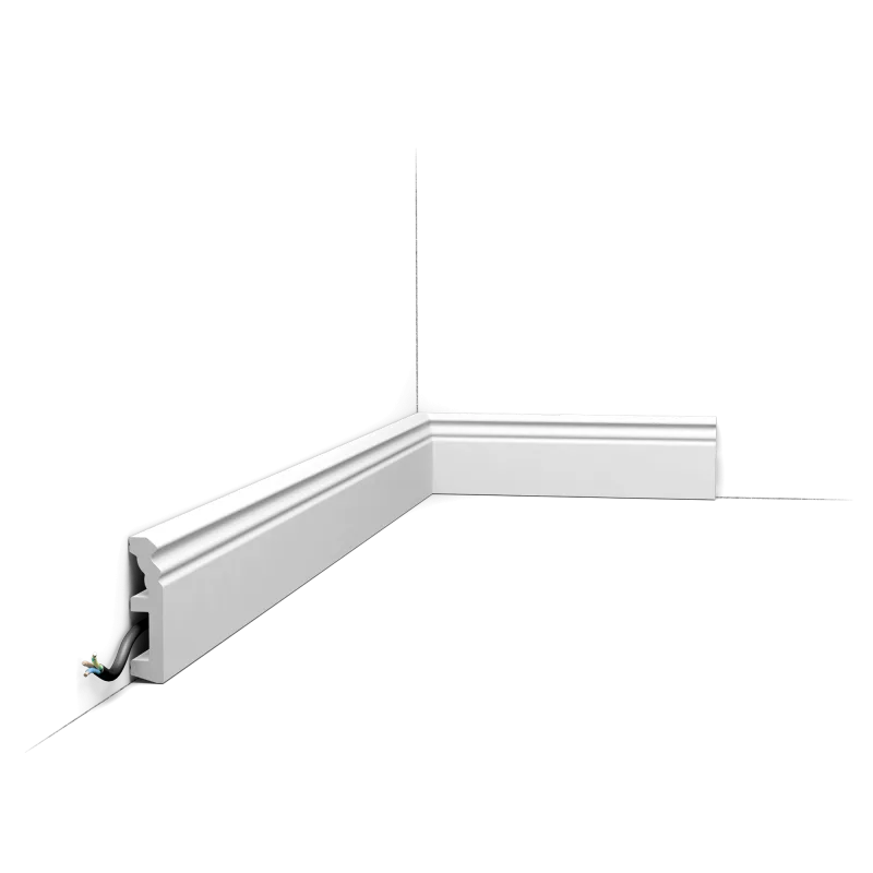 Plintă decorativă SX195 HAMBURG, formă clasică, 8 cm - Image 1