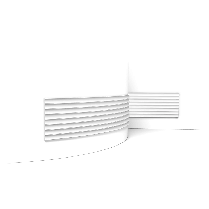 Panou decorativ 3D W109 VALLEY, 200/260 cm, și flexibil - Image 3