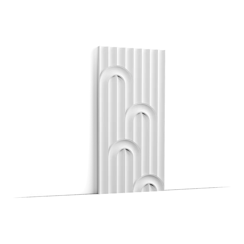 Panou decorativ 3D W212 VALLEY LOOP, stil Art Deco, 25 cm - Image 1