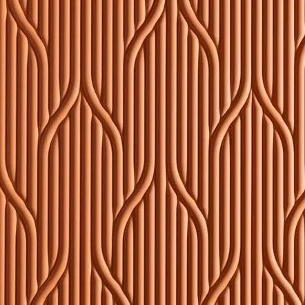 Panou decorativ 3D W213 HILL TRACE — 200 x 25 cm - Image 4
