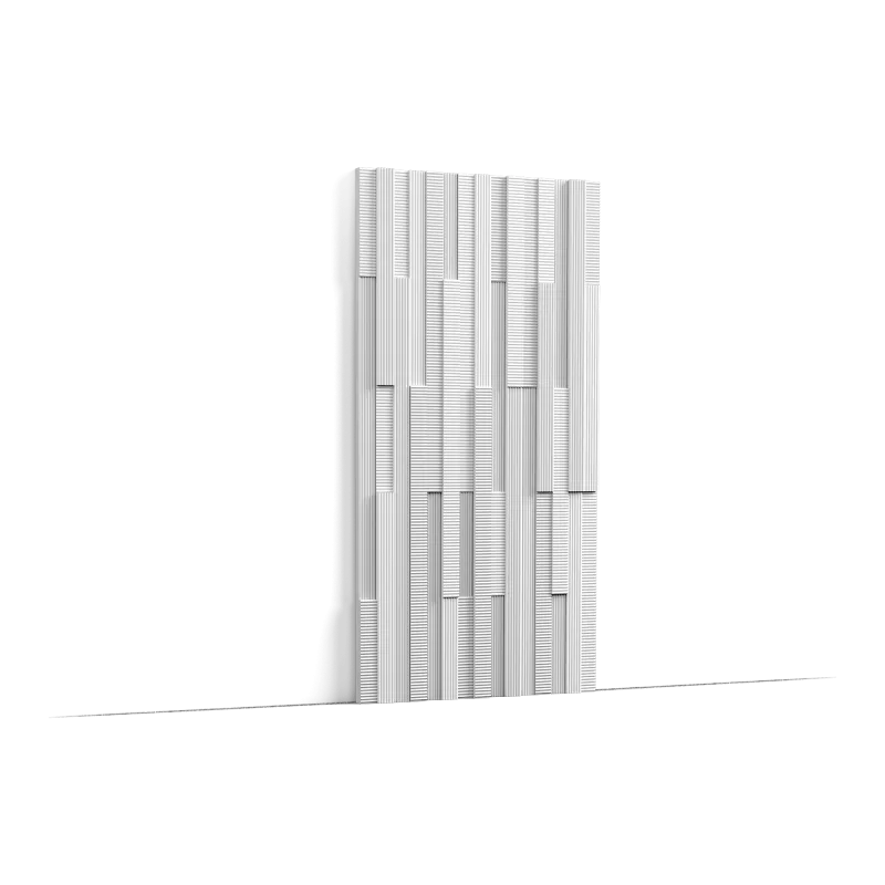 Panou decorativ 3D W216 MATRIX, 25 cm, design Orio Tonini - Image 1