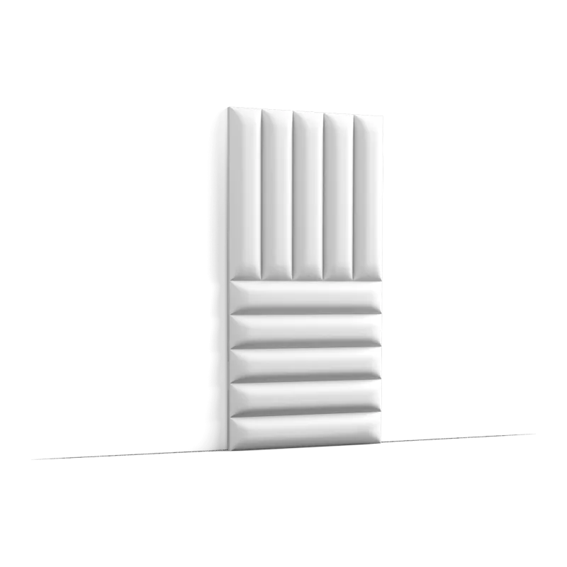 Panou decorativ 3D W218 QUILT — 200 x 25 cm, design Orio Tonini - Image 1