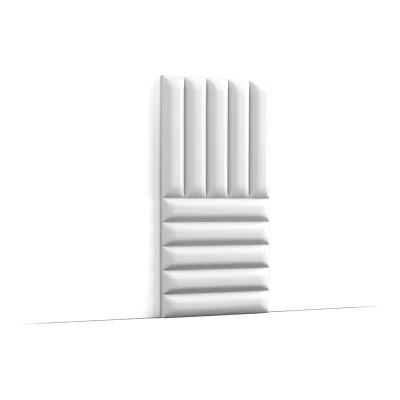 Panou decorativ 3D W218 QUILT — 200 x 25 cm, design Orio Tonini