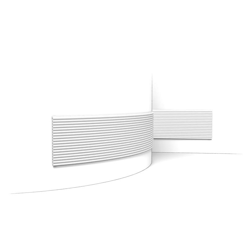 Panou decorativ 3D WX210 REED — 200 cm, versiune flexibilă disponibilă - Image 1