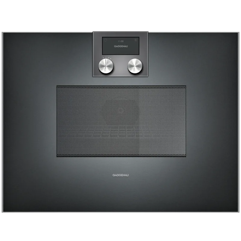 Cuptor combi cu microunde BM451100 Antracit 60x45cm seria 400 - OUTLET