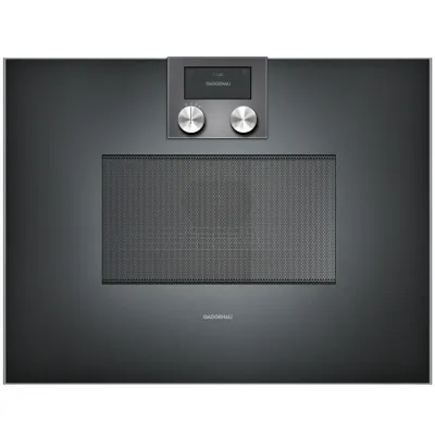 Cuptor combi cu microunde BM451100 Antracit 60x45cm seria 400 - OUTLET