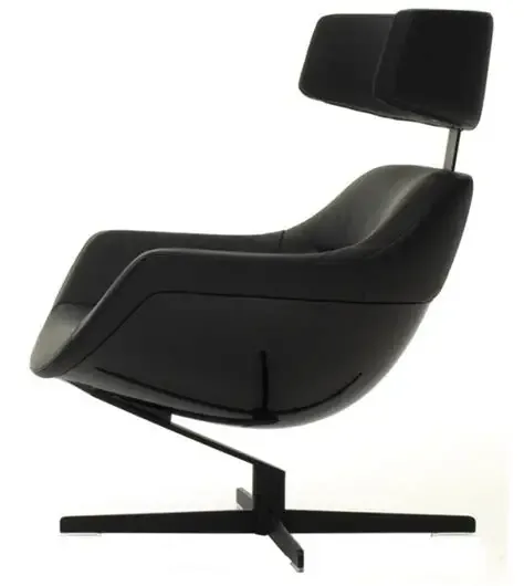 Fotoliu Auckland cu tetiera si structura neagra_CAS-27711-13X606 - OUTLET - Image 4