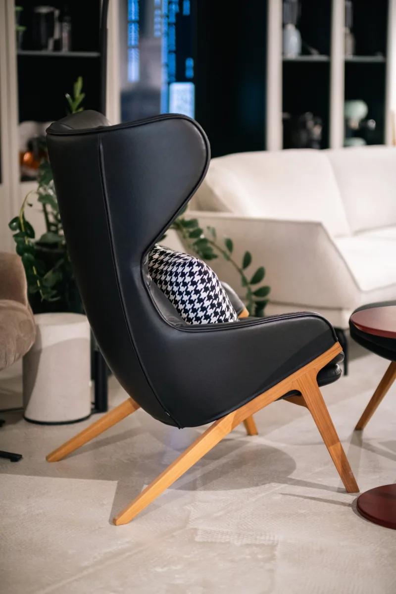 Fotoliu P22 cu suport pentru picioare_CAS-395 52_CAS-395 82 - OUTLET - Image 2