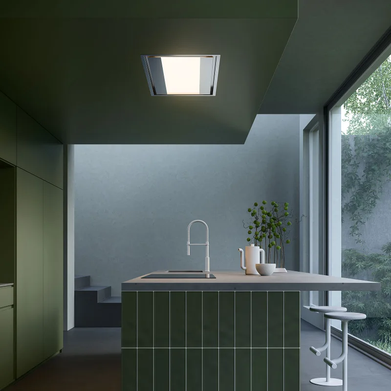 Hota Falmec de plafon Gruppo Nuvola Led 90cm White - OUTLET - Image 2