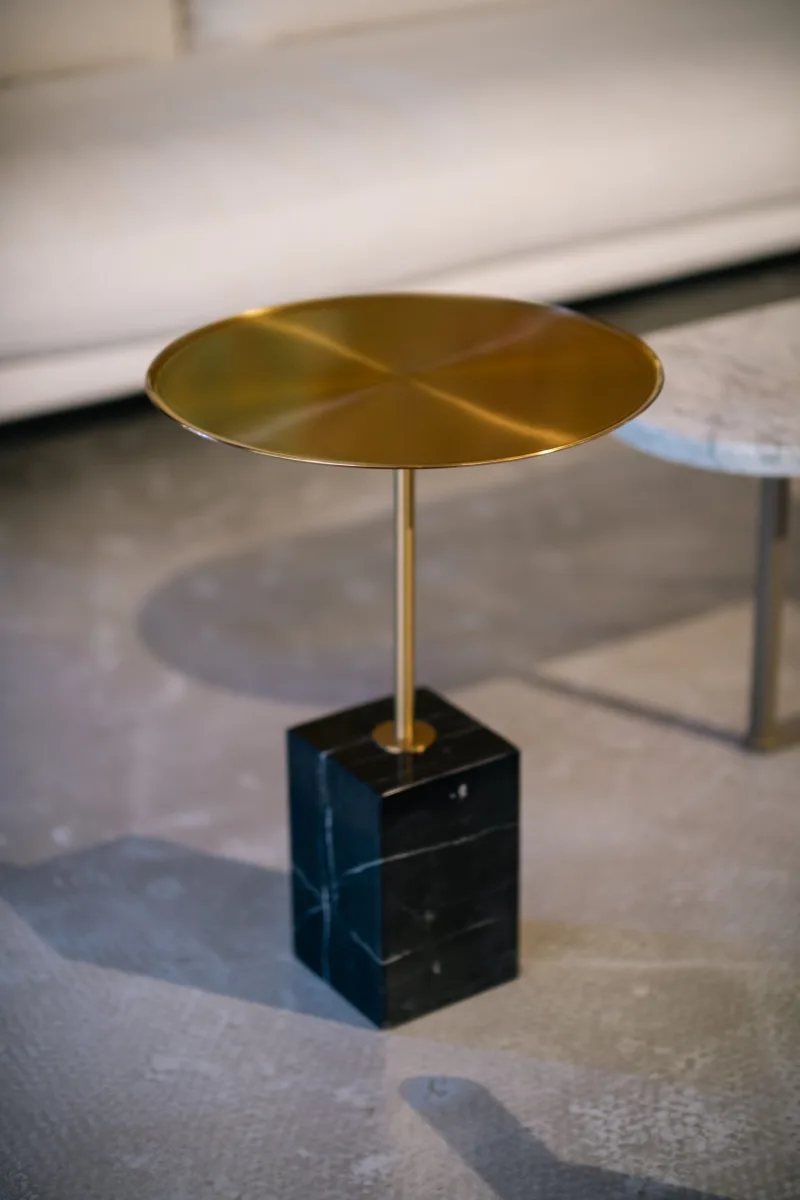 Măsuță cafea marmura neagra_ECH-115544 - OUTLET - Image 2