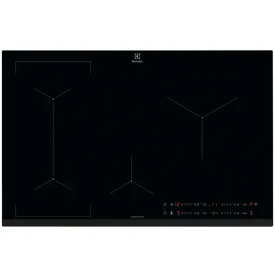 Plita inductie Bridge 80 cm Negru - OUTLET