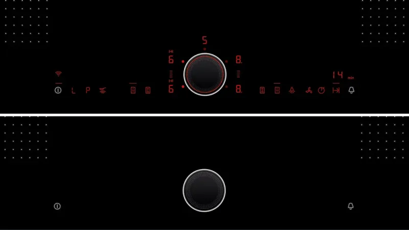 Plita vitroceramica cu inductie, 90 cm, Design fatetat frontal - OUTLET - Image 3