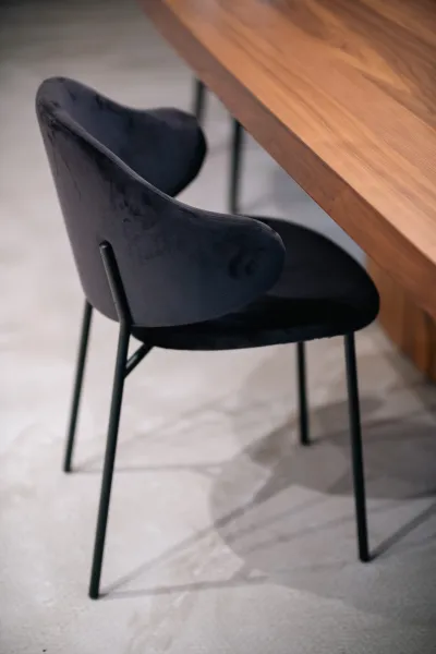 Scaun Holly picioare metalice_CAL-CS2037 - OUTLET