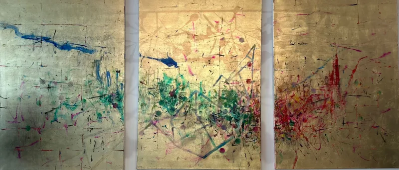 Tablou triptic POARTA INVIZIBILULUI - Image 1